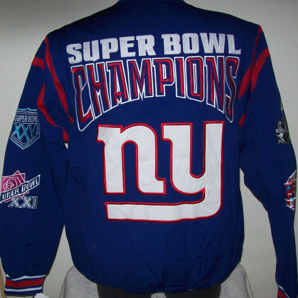 new york giants championship jacket